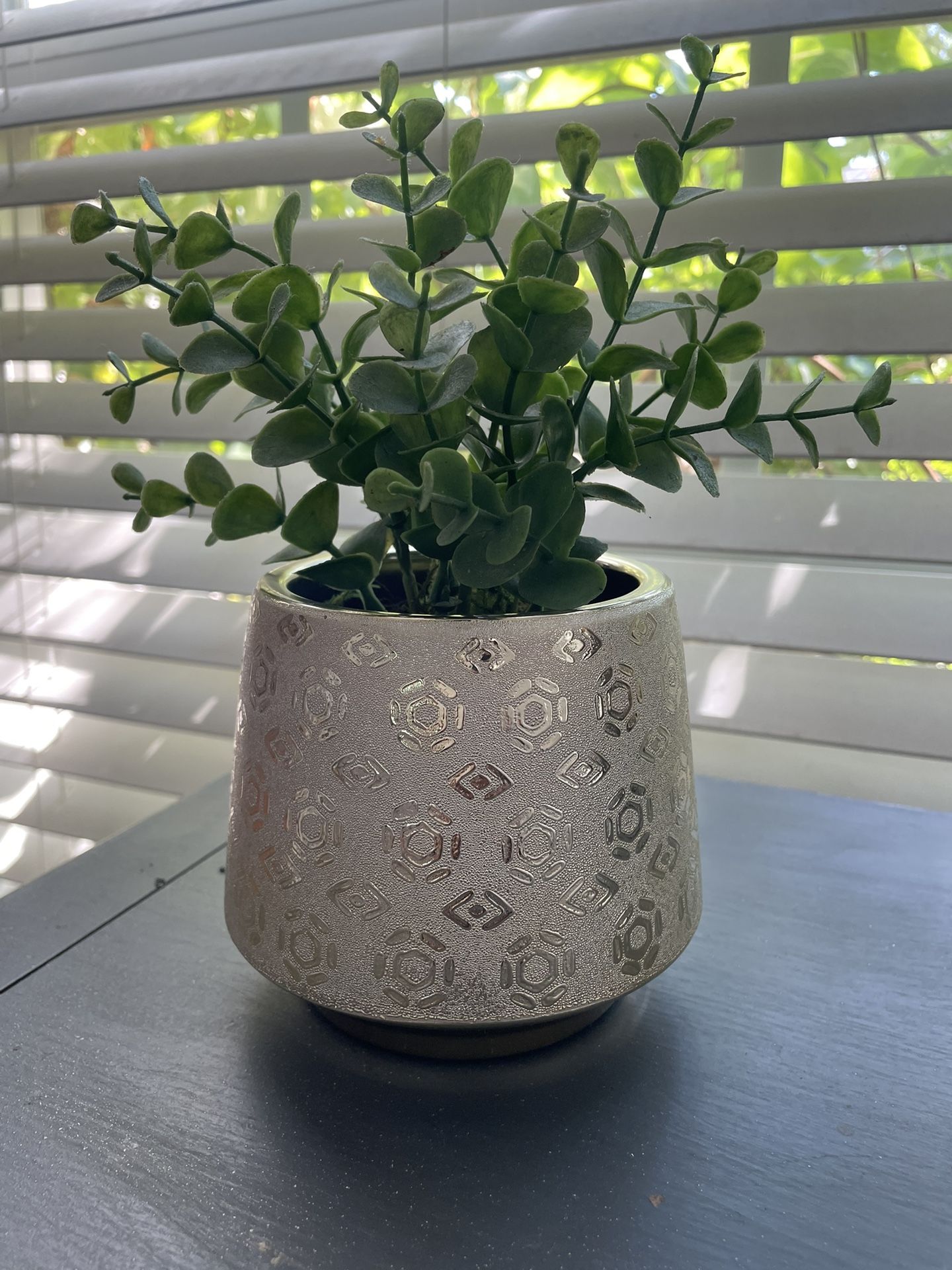 Gold Ceramic Pot