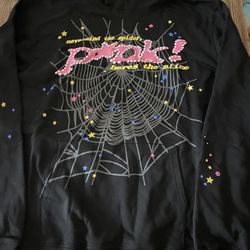 Sp5der Pink Hoodie 