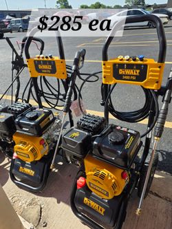 🔥 DEWALT 3400 PSI 2.5 GPM Gas Pressure Washer – Heavy-Duty Power Washer – Only $285 Each!