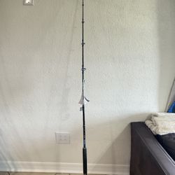 Silver hook Fishing Rod