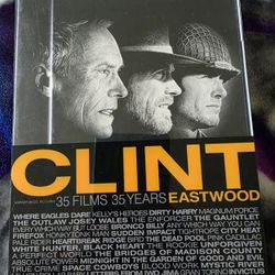 Selling Clint Eastwood 35 Flims 35 Years DVD Collection $80