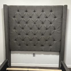Full Bed, Dark Gray 