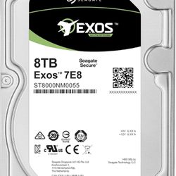 Seagate Exos 7E8 8TB Internal Hard Drive - Brand New