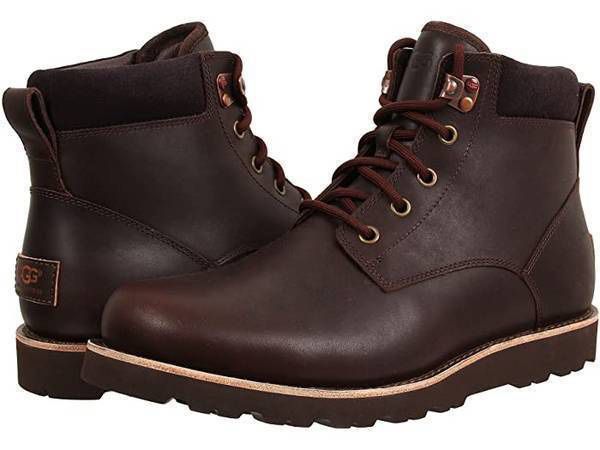 Men's UGG Seton TL Fur Leather Waterproof Boots Shoes Size 10