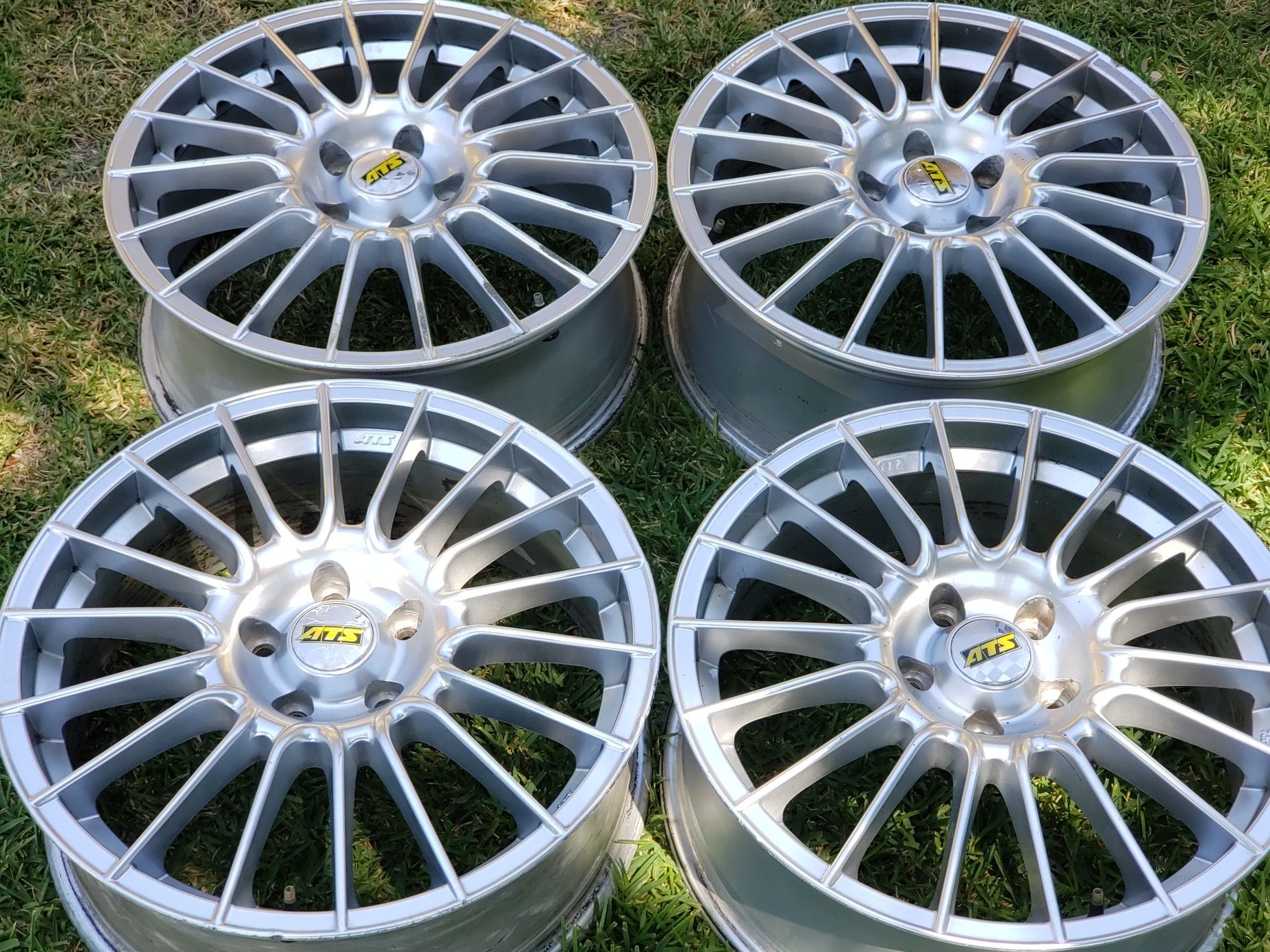 18" ATS DTM Competition rims, 5x114 (Made in Germany)