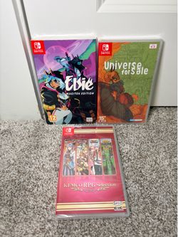 $35 each Nintendo switch games