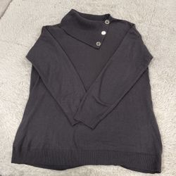 Really nice Dark gray warm sweater, size large