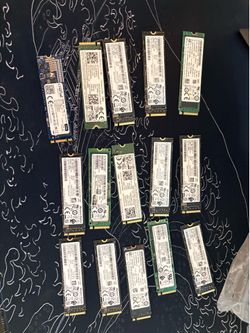 M.2 SSDs 256gb