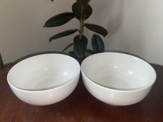 New—2- cereal/soup bowl
