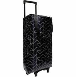 Rolling Tote Bag with Telescoping Handle