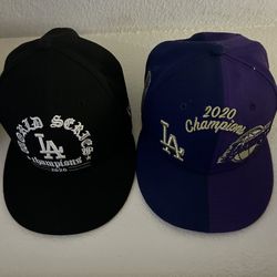 2020 WS Dodgers Hats