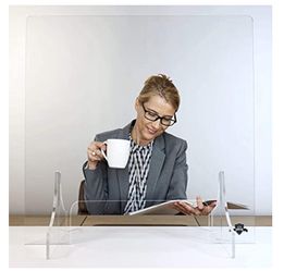 Sneeze Guard for Counters (Quantity FOUR) 