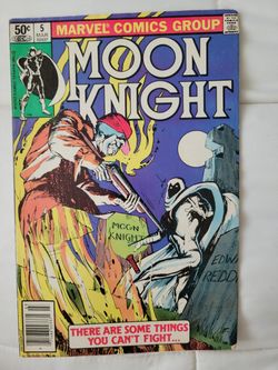MARVEL COMIC GROUP. MOON KNIGHT #5 2980