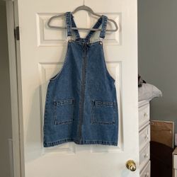 Overall Jean Dress 