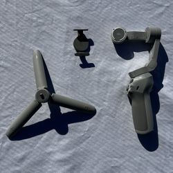DJI OM 5 Smartphone Gimbal Stabilizer – Athens Gray – Used, Fully Working, With Tripod Stand