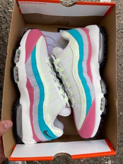 Nike Air Max 95 Golf White Dusty Pink Green Sizes 10.5 and 11