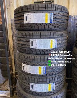215/45R17 Goodyear Eagle RS-A Set of Tires Installed and Balanced Set de Llantas Nuevas Instaladas y Balanceadas