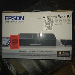 Epson Workforce  WF-110 Portable Printer