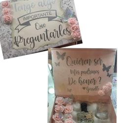 Proposal Boxes For Padrinos Ninos Ninas