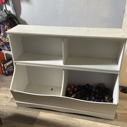 White Toy  Cupboard