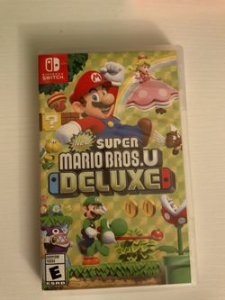 Super Mario Bros U Deluxe