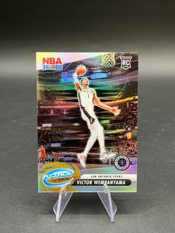 2023-24 Nba Hoops Premium Attack the Rack Victor Wembanyama #3 Silver Prizm (RC) *6995
