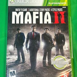 Mafia II -- Platinum Hits (Microsoft Xbox 360, 2011) 