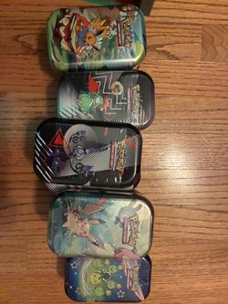 Pokemon mini tins