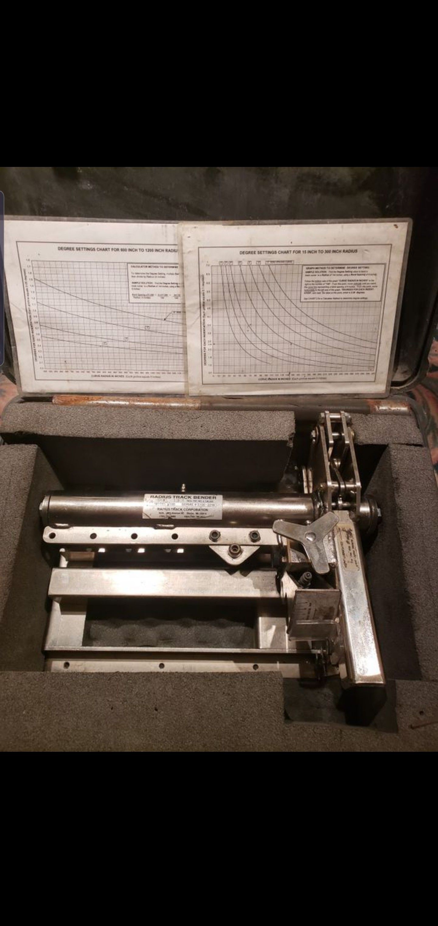 Townsend Technologies S100 Radius Track Bender Custom Framing Tool