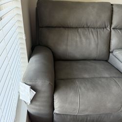 Sectional With Electric Recliners