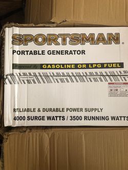 SPORTSMAN GENERATOR