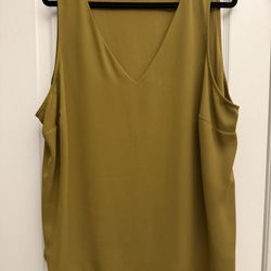 Plus Size Mustard Color Shirt Womens 2XL
