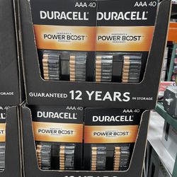DURACELL 40 AAA Batteries Pack