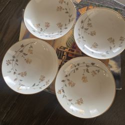 Noritake Andrea Small Bowls Set of 4 Vintage