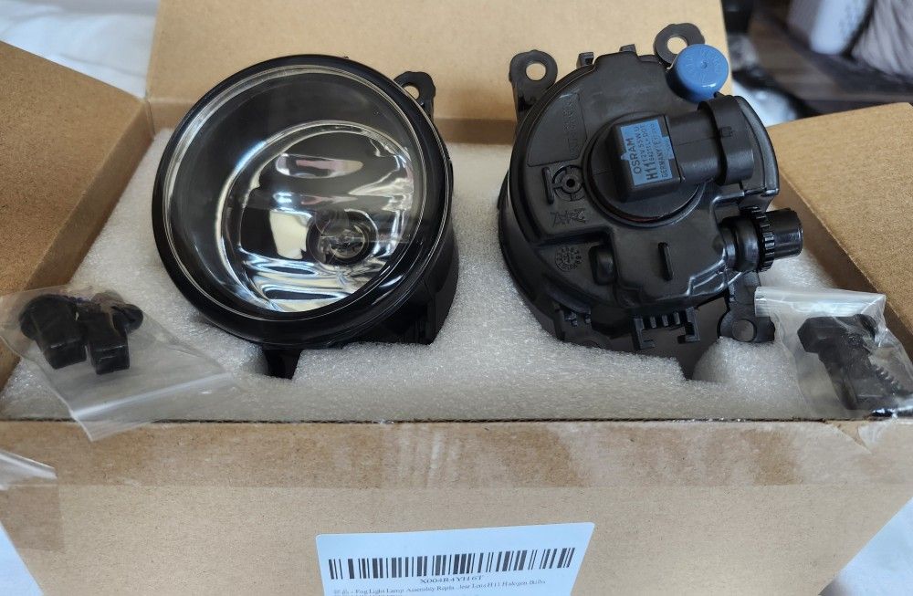 NEW FOG LIGHTS W/BULBS OEM REPLACEMENTS