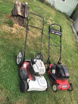 Lawn Mowers $60  $50. $40 Each