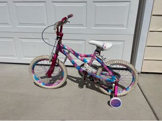 Kid's 18" Bike with Detachable Training Wheels