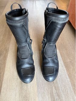 motorcycle boots,  %100 leather waterproof