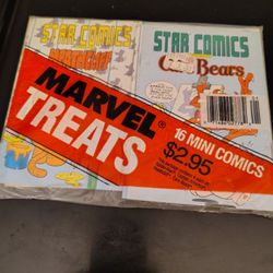 Mini Marvel Comic Books