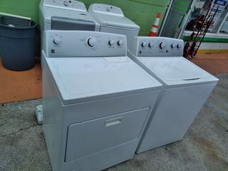 Kenmore large capacity washer and dryer