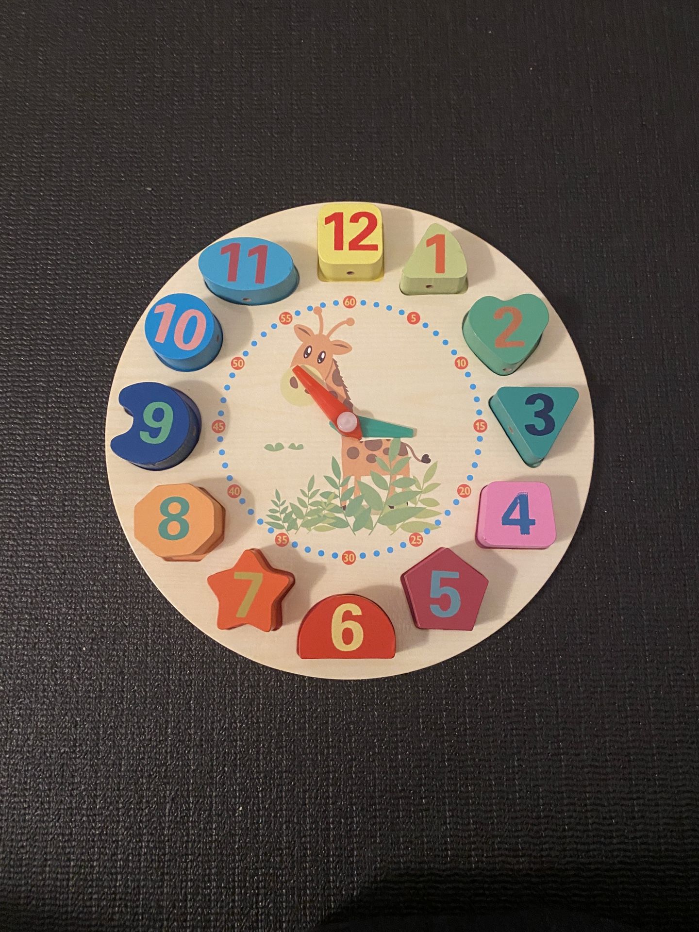 Puzzle Clock For Toddlers