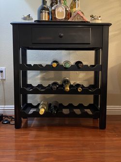Beautiful Wine Rack With Drawer