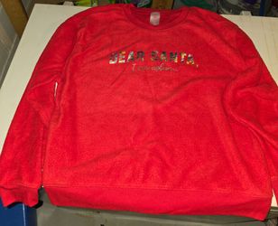 Christmas crew neck sweatshirt Parma clean smoke free home XL womans