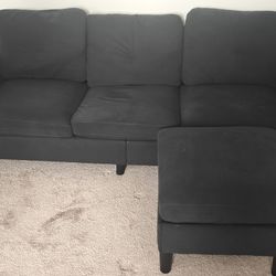 Small Sofa With Ottoman 
