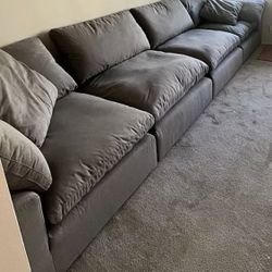 Grey Modular Couch