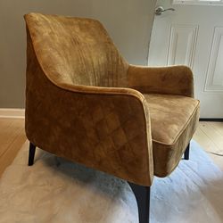 Golden Lounge Chair