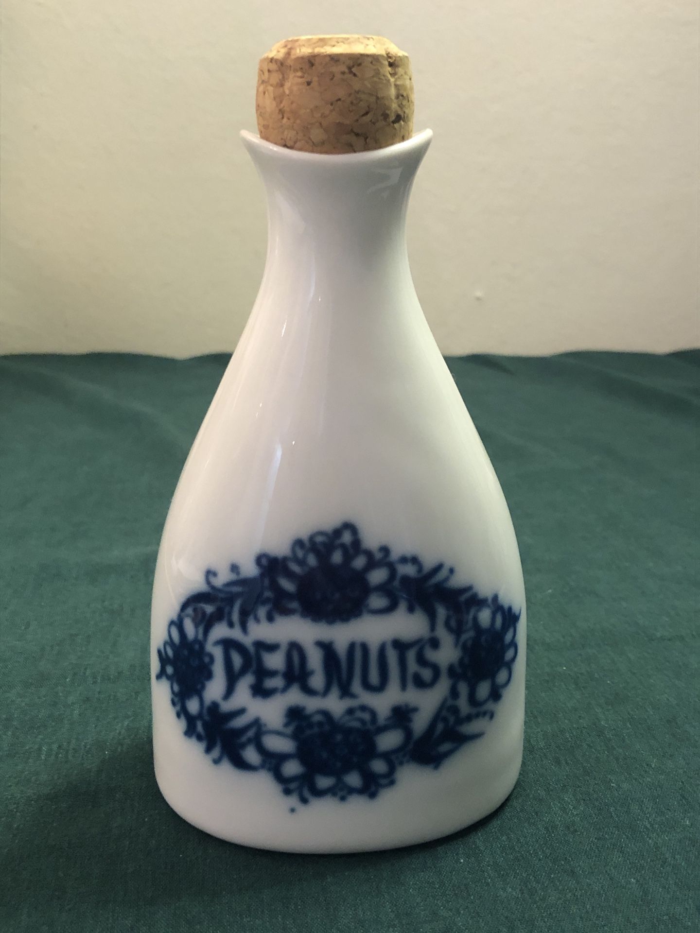 Vintage Ceramic Norvagian Peanut Bottle 