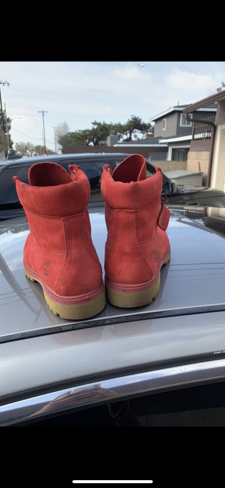 Timberland Boots Red Size 10.5M