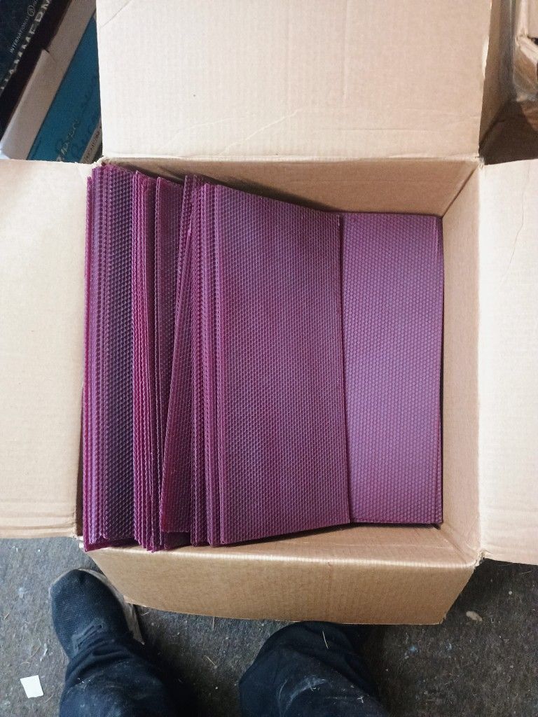 Beeswax Sheets. Several Colors