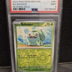 POKÉMON BULBASAUR #001